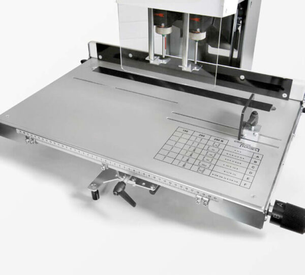 Nagel Citoborma 290 B Papierbohrmaschine mit zwei Bohrspindeln – Bild 3