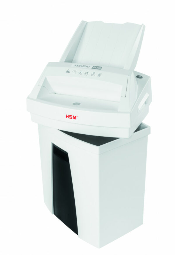 Autofeed Aktenvernichter HSM Securio AF100   Partikelschnitt 4 x 25 mm – Bild 5