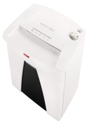 Aktenvernichter HSM Securio B24   Partikelschnitt 0,78 x 11 mm, mit integriertem Öler
