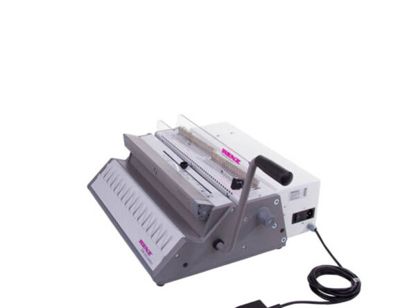 Renz Drahtkammbindemaschine SRW 360 Comfortplus, 3:1 Teilung – Bild 5