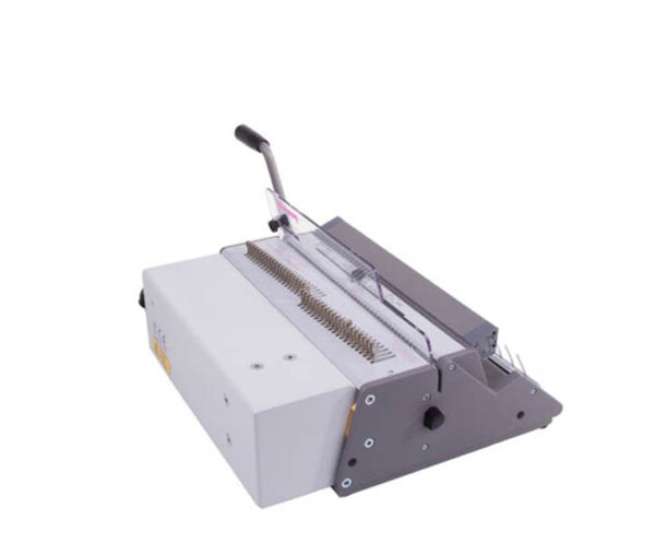 Renz Drahtkammbindemaschine SRW 360 Comfortplus, 3:1 Teilung – Bild 3